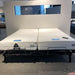 Bed (incl matrassen) | Swissflex| Swissflex Uni 14 Bridge i.c.m. Versa 22 Geltex matrassen | 180x210-Showroombed.nl