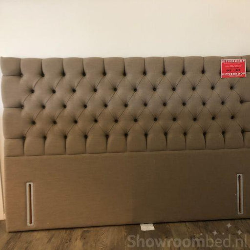 Boxsping (excl. matras(sen) | Somnus | Hoofdbord Bedford (210 cm breed)-Showroombed.nl